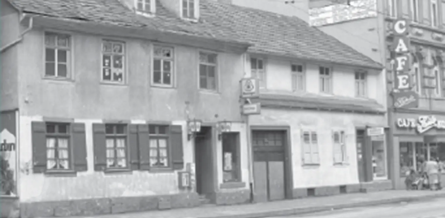 Die alte Seilerei in Karlsruhe in ihren Ursprüngen