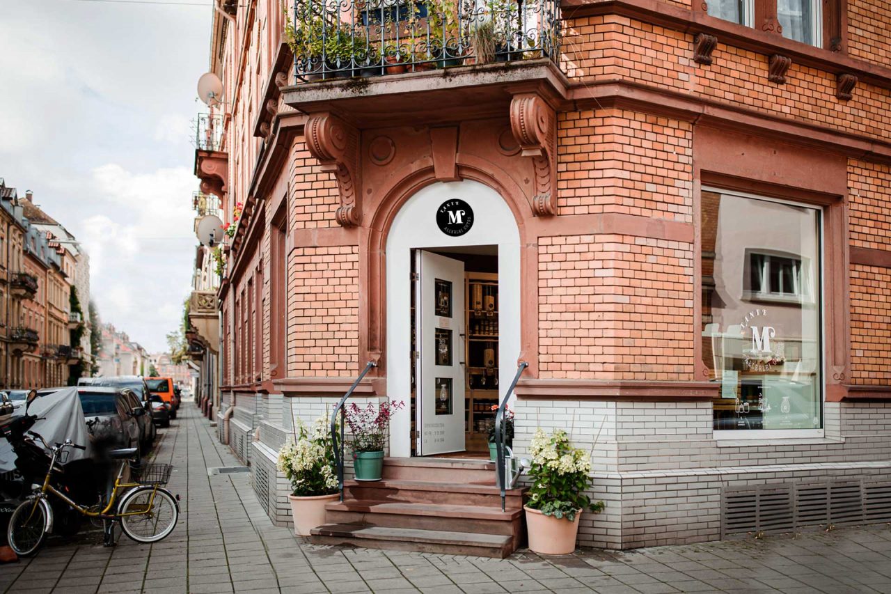 Bild vom Ladengeschäft "Tante M" in der Karlsruher Weststadt