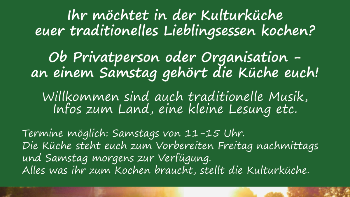 Kulturkueche_Kultursamstage